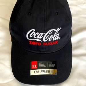Men’s black Coca-Cola Under Armor hat